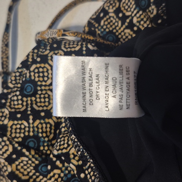 Ulla Johnson Annika Printed Blue Orange Maillot One Piece Swimsuit, $370. - Picture 8 of 12